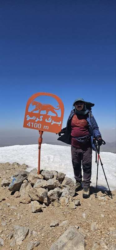 برف کرمو دنا فروردین 1404