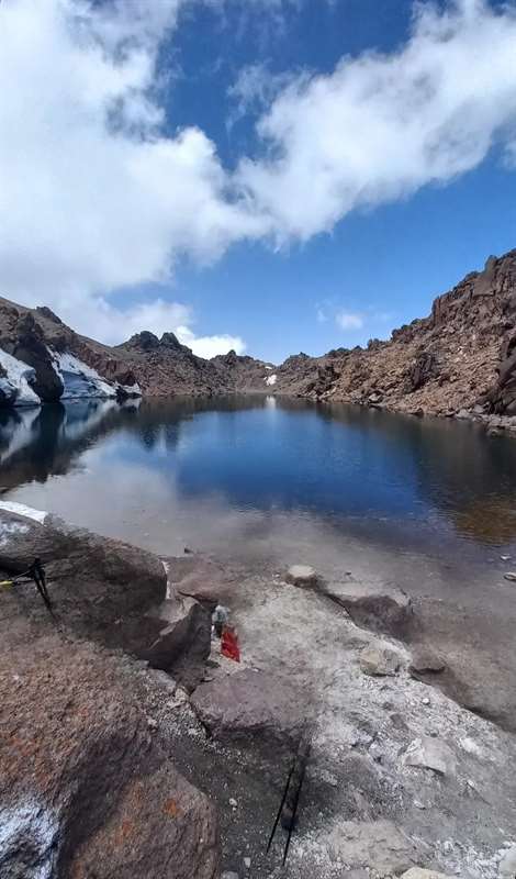 قله سبلان مسیر شمال شرقی 